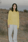BASERANGE organic cotton trousers TROL-OC-000 striped